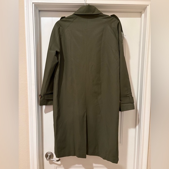 SERRANO Olive Green Trench Coat l Small l NWT — CURRENTLY ONLINE FOR FULL PRICE - Picture 8 of 13